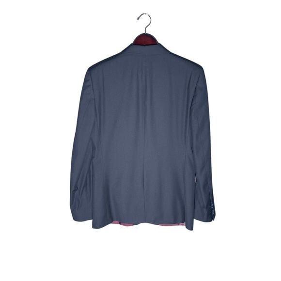 Topman Jacket Men’s 40R Black Single-Breasted Slim Fit Suits - Picture 2 of 4